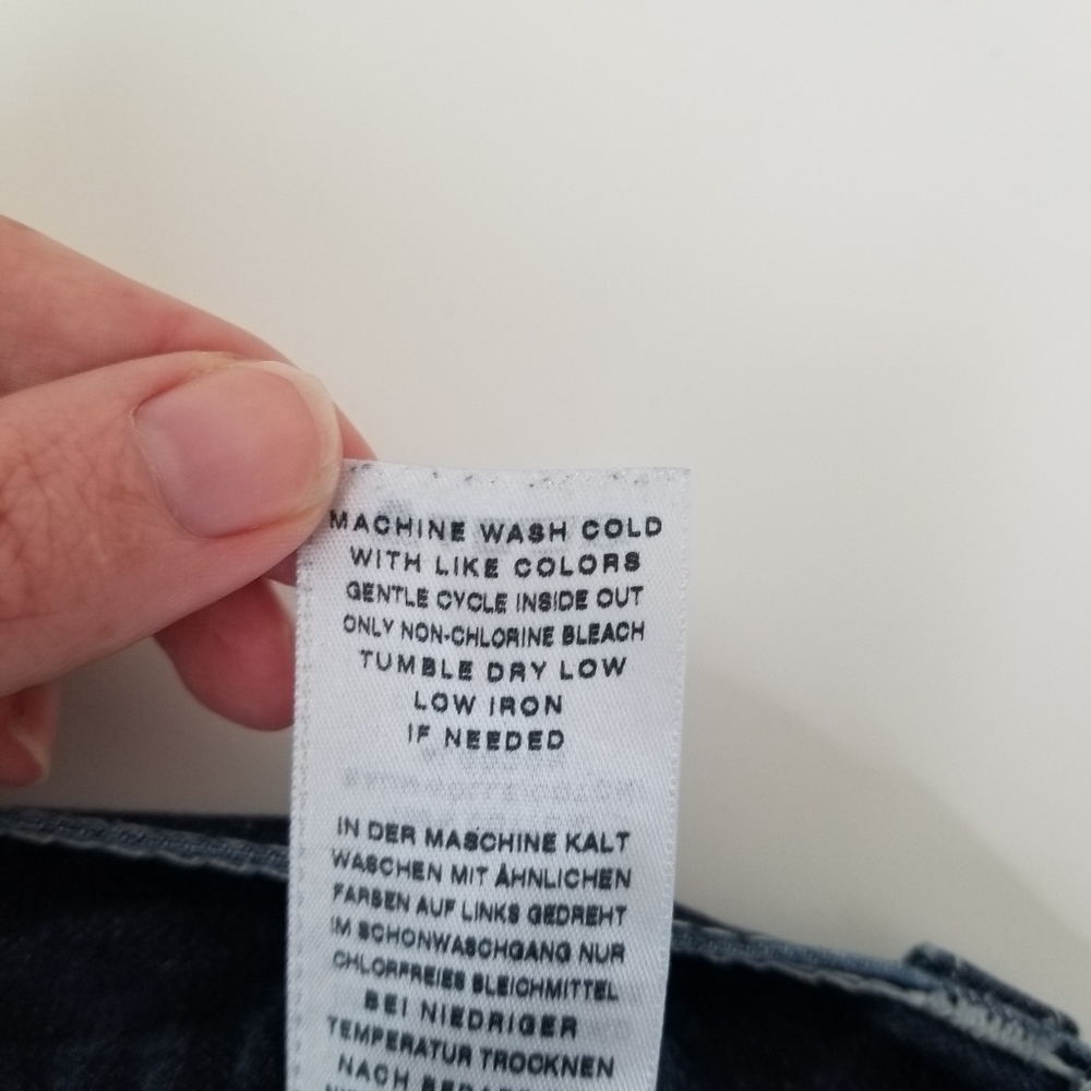 True Religion Skinny Jeans with Flap Size 29 Dark Wash - Picture 7 of 16